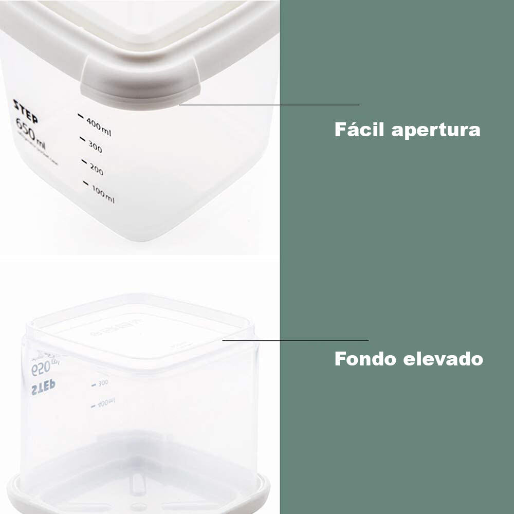 RECIPIENTES SET 4 UNIDADES