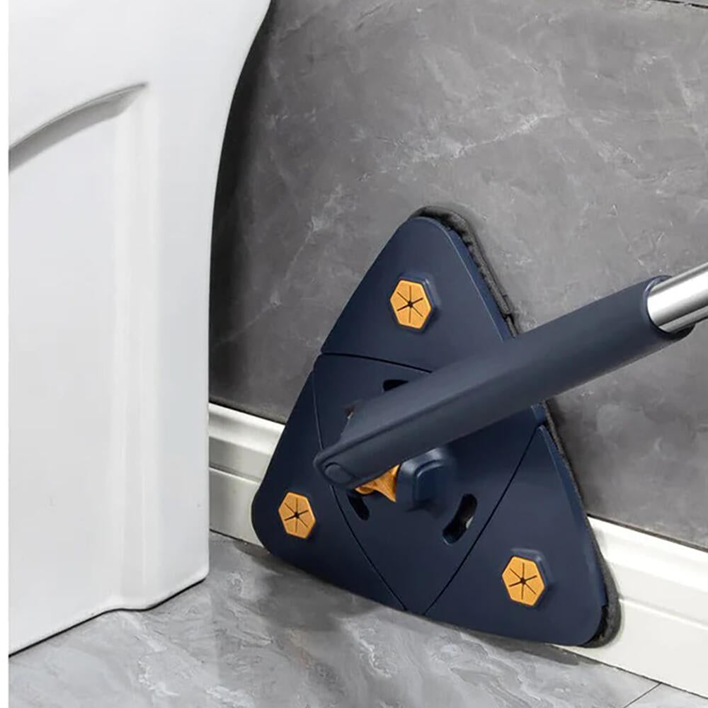EasyMopa Fregona Triangular De Limpieza Ajustable Giratoria de 360°
