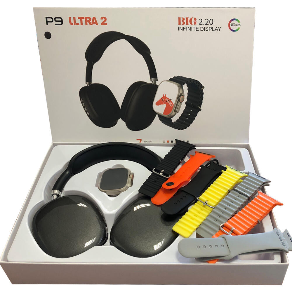 RELOJ SMART WATCH + AURICULARES