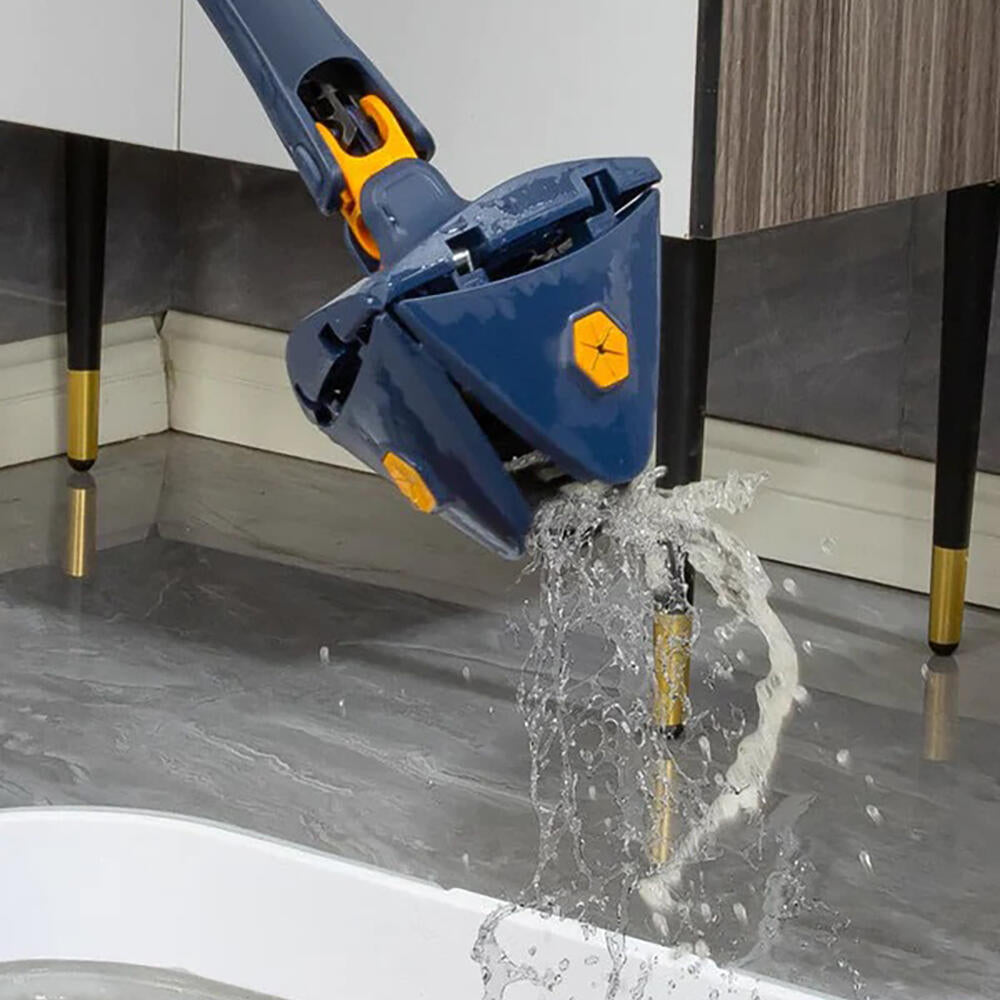 EasyMopa Fregona Triangular De Limpieza Ajustable Giratoria de 360°